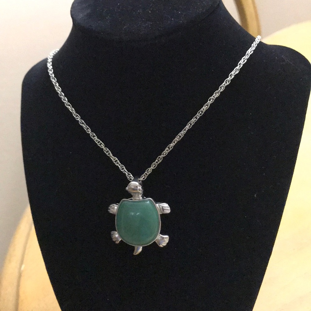 Necklace with turtle